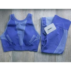 Gymshark Turbo Seamless Leggings & Bra Set Medium